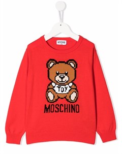 Джемпер с логотипом Moschino kids