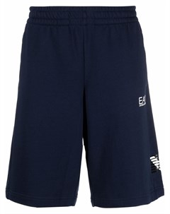 Спортивные шорты с логотипом Ea7 emporio armani