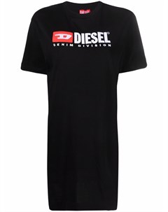 Платье футболка с логотипом Diesel