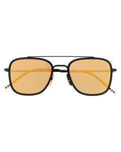 Солнцезащитные очки авиаторы в квадратной оправе Thom browne eyewear