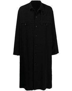 Однобортная куртка рубашка Yohji yamamoto