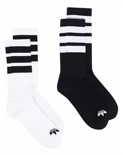 Комплект из двух пар носков с логотипом Adidas