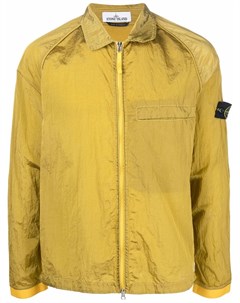 Рубашка на молнии с нашивкой Compass Stone island