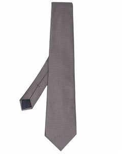 Шелковый галстук с вышивкой Ermenegildo zegna