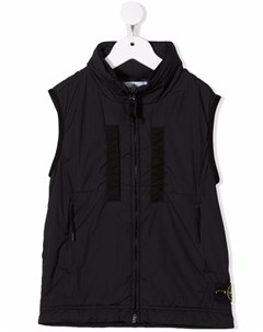 Дутый жилет на молнии Stone island junior