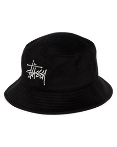 Панама Fuzzy с вышитым логотипом Stussy