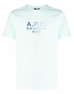Футболка с логотипом A.p.c.