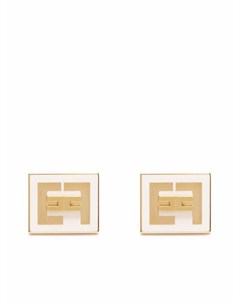Серьги с логотипом Elisabetta franchi