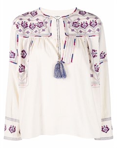 Блузка с вышивкой Isabel marant etoile