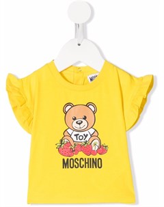 Футболка с принтом Teddy Bear Moschino kids