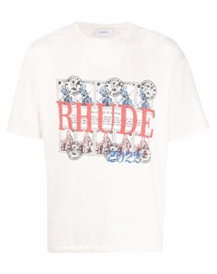 Футболка с логотипом Rhude