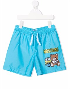 Плавки шорты с принтом Minion Moschino kids