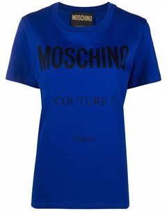 Футболка с логотипом Moschino