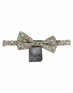 Шелковый галстук бабочка с принтом пейсли Etro