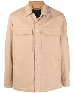 Куртка рубашка Iconic Plein с накладными карманами Philipp plein