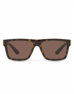 Солнцезащитные очки в квадратной оправе черепаховой расцветки Dolce & gabbana eyewear