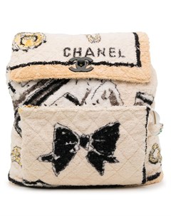 Стеганый махровый рюкзак 1992 го года Chanel pre-owned