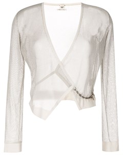 Прозрачная блузка Chain d Ancre 2010 х годов Hermès