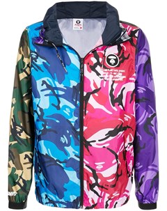 Куртка Mixed Camo со вставками Aape by a bathing ape