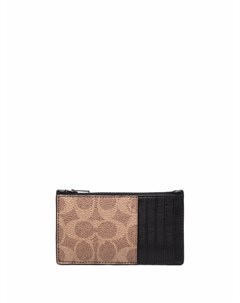 Кошелек на молнии с логотипом Coach