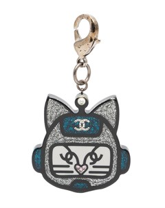 Подвеска на сумку 2017 го года Emoji Monogram Cat Chanel pre-owned