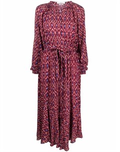 Платье миди с абстрактным принтом Isabel marant etoile