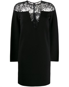 Платье с кружевным верхом Givenchy