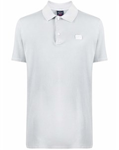 Рубашка поло из органического хлопка с логотипом Paul & shark