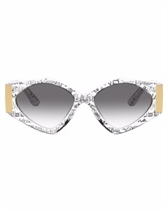 Солнцезащитные очки с принтом граффити Dolce & gabbana eyewear