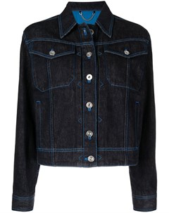 Укороченная джинсовая куртка Salvatore ferragamo