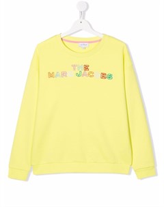 Толстовка с вышитым логотипом The marc jacobs kids