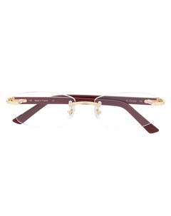 Очки с прямоугольными линзами Cartier eyewear