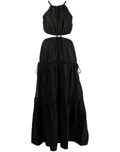 Ярусное платье макси с вырезом халтер Bec + bridge