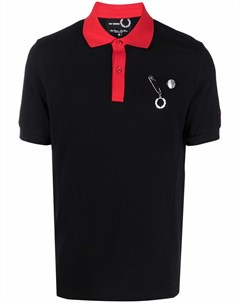 Рубашка поло с брошью Raf simons x fred perry