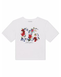 Футболка с логотипом Dolce & gabbana kids