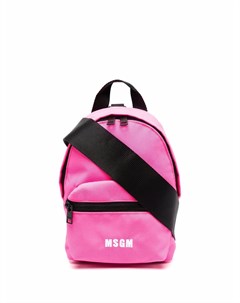 Мини рюкзак с логотипом Msgm