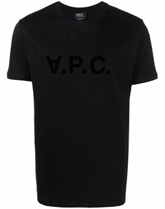 Футболка с логотипом A.p.c.