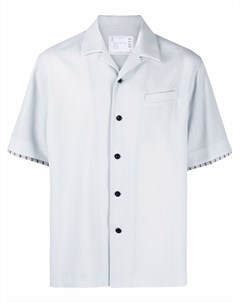 Многослойная рубашка с короткими рукавами Sacai