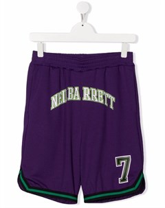 Спортивные шорты с логотипом Neil barrett kids