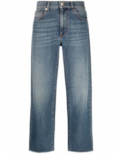 Прямые джинсы средней посадки Love moschino