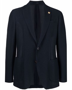 Однобортный пиджак в рубчик Lardini
