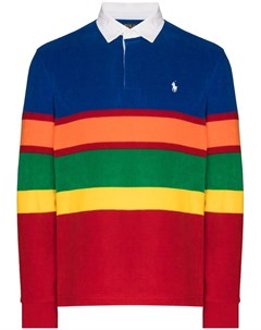 Махровая рубашка поло в полоску Polo ralph lauren