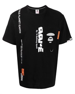 Футболка с логотипом Aape by a bathing ape