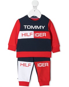 Спортивный костюм в стиле колор блок с логотипом Tommy hilfiger junior