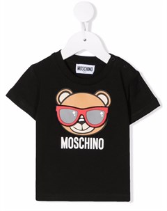 Футболка с принтом Teddy Moschino kids