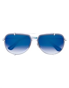 Солнцезащитные очки авиаторы с градиентными линзами Dita eyewear
