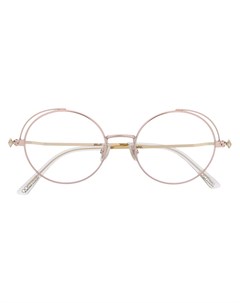 Очки в круглой оправе Jimmy choo eyewear