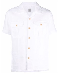 Льняная рубашка с короткими рукавами Eleventy