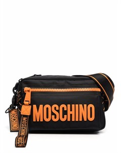 Поясная сумка с тисненым логотипом Moschino