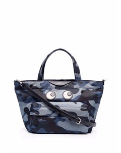 Сумка тоут Eyes Camo Marine размера мини Anya hindmarch